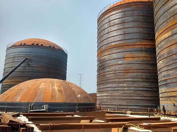 复兴焦粉钢板仓